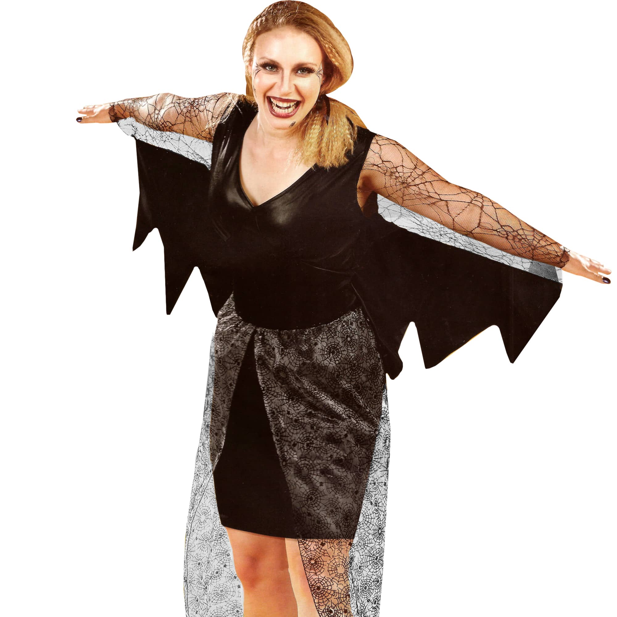 Northlight - and Gray Vampire Women Adult Halloween Costume - Small - Black