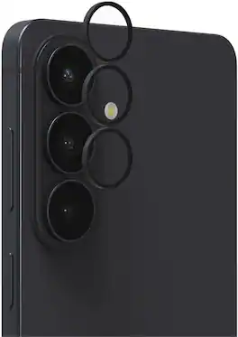 ZAGG - InvisibleShield Glass Elite Anti-Reflective Lens Protector for Samsung Galaxy S26+ - Black