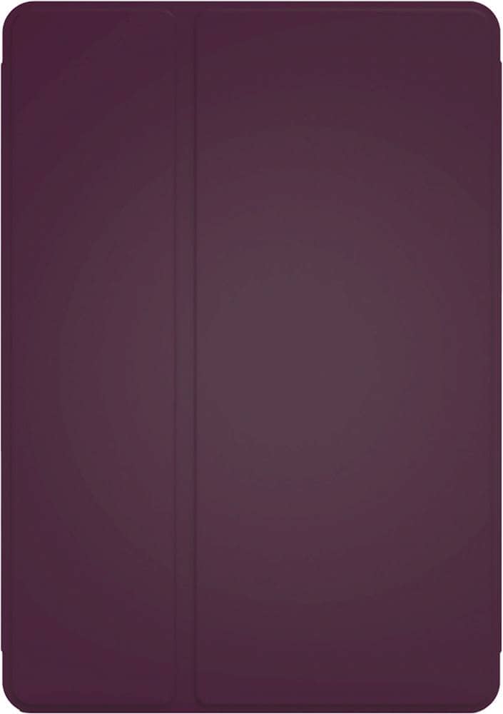 Front. STM - Studio Folio Case for Apple® iPad® 10.2" (9th/8th/7th Gen), iPad Air 10.5" (3rd Gen), and iPad Pro 10.5" - Dark Purple.