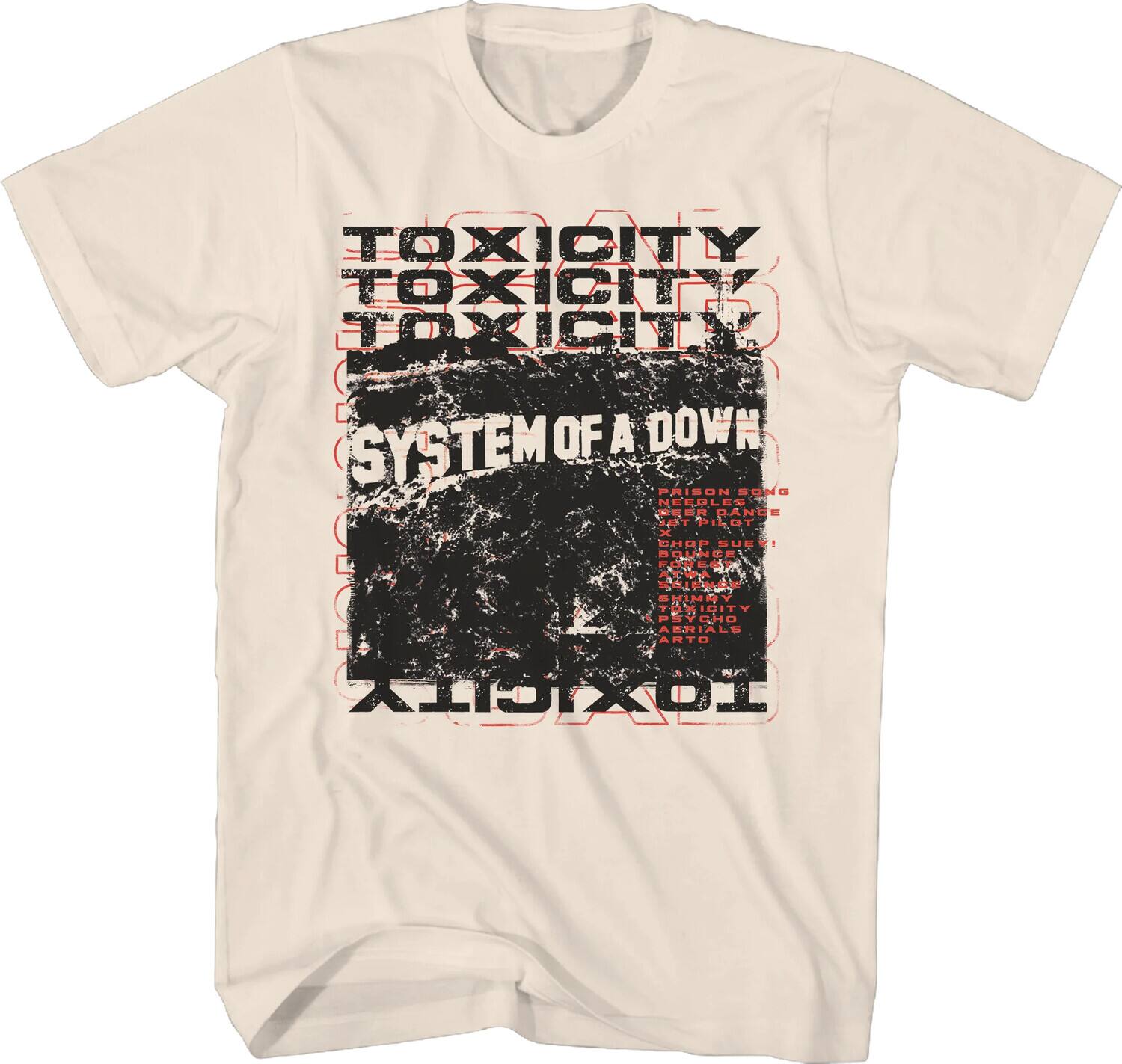 TOXICITY  
TOXICITY  
TOXICITY  
SYSTEM OF A DOWN  
PRISON SONG  
NERDLE  
FEER  
DANCE  
IET  
PILOT  
x  
CHOP SUEY  
BOUNCE  
FORESA  
SHIMBY  
TOXICITY  
PEYCHO  
AERIAL  
ARTO  
XLITXOL