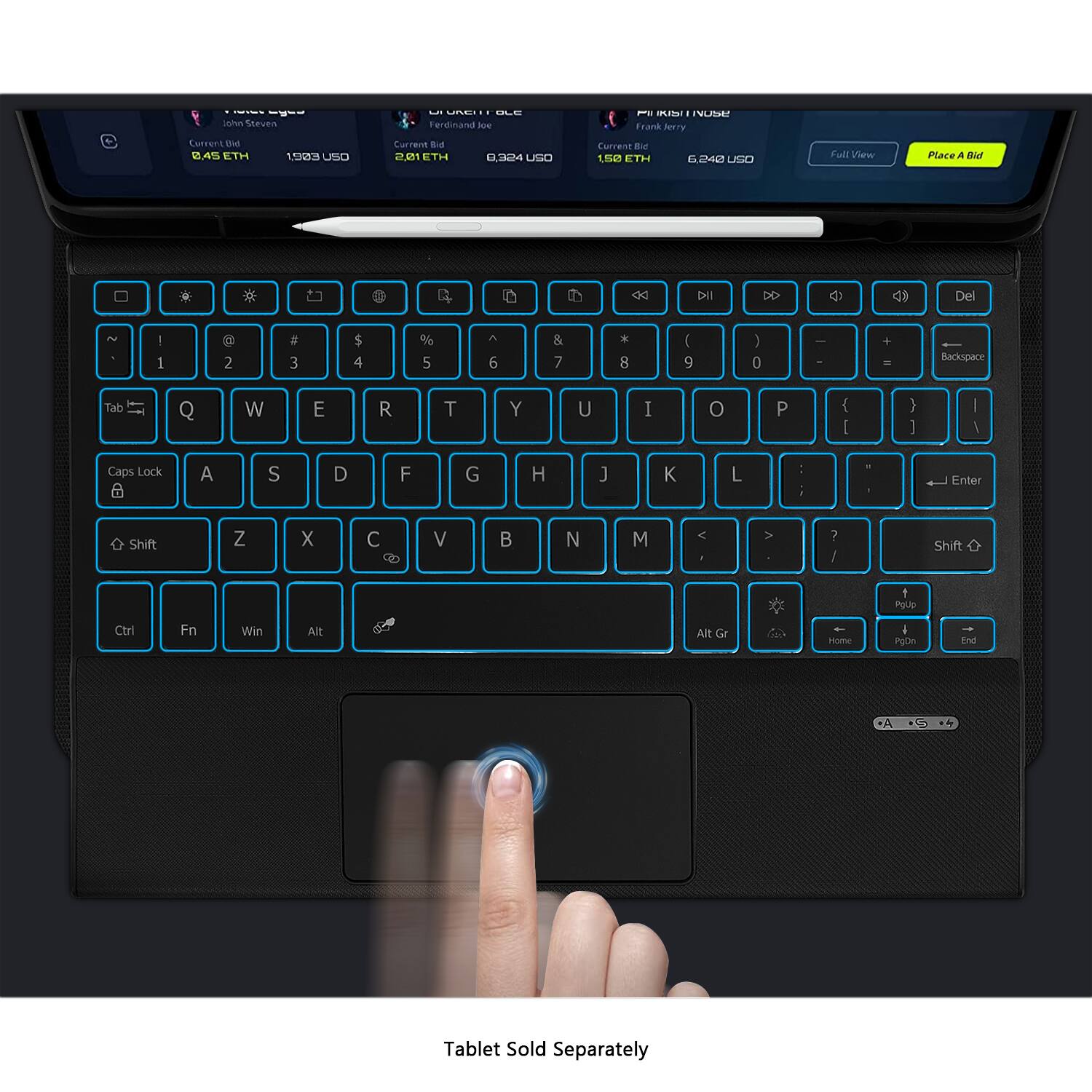 160m Seven Crested 14S ETH 1903 USO

Ferdinand Joe Current Bid 4 2.01 ETH 0.34 US

Frank Jerry Current Bid 1.58 ETH 6.240 USD

Tablet Sold Separately