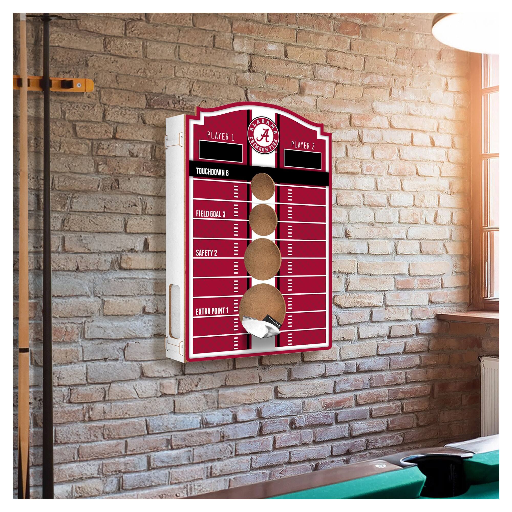 PLAYER 1  
TOUCHDOWN 6  
FIELD GOAL 3  
SAFETY 2  
EXTRA POINT 1  

PLAYER 2