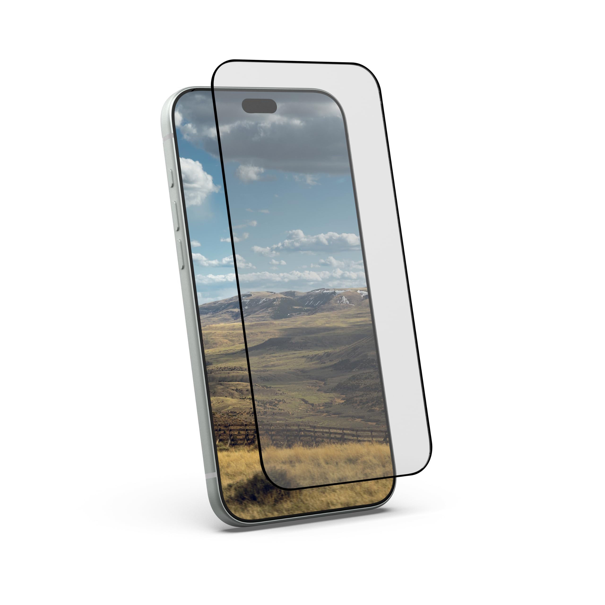 Alt View 7. UAG - iPhone 18 Pro Max/17 Pro Max Screen Protector, Tempered Glass, Glass Shield LT - Clear.