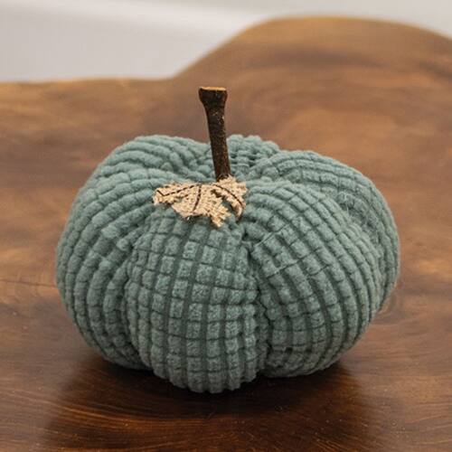 Angle. BreeBe - Teal Waffle Weave Pumpkin Small - Teal.