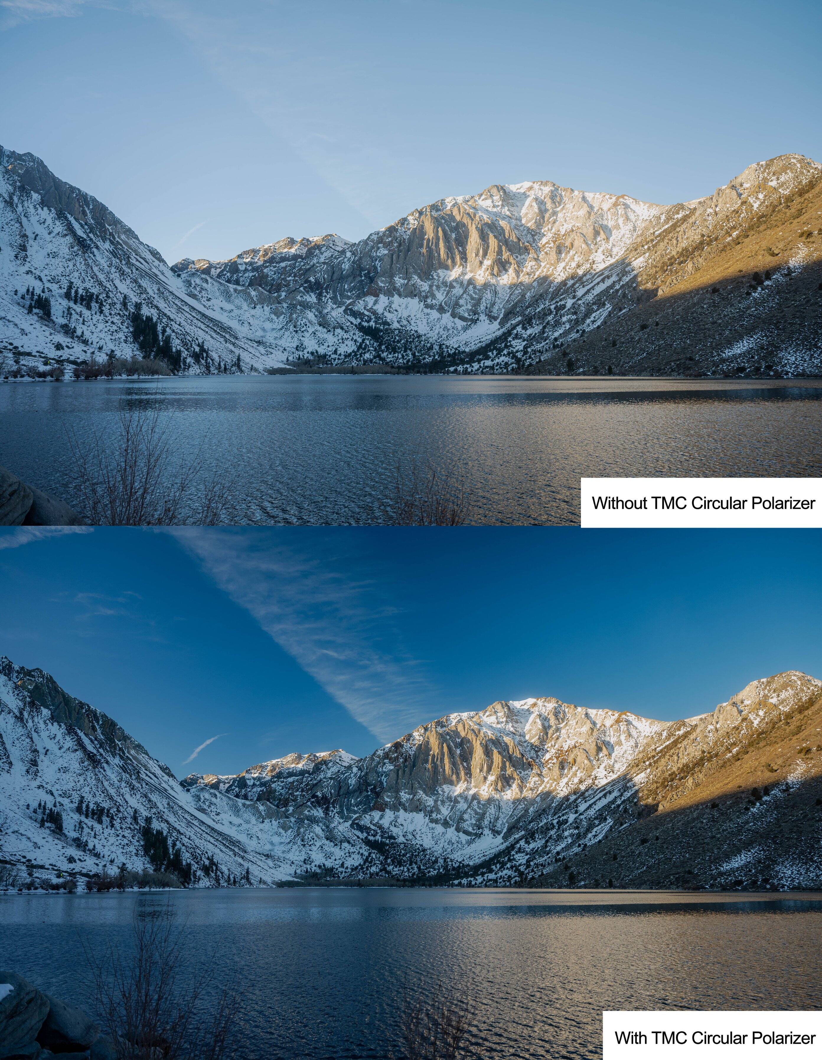 Without TMC Circular Polarizer

With TMC Circular Polarizer