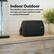 Indoor Outdoor
The LU63PB is water resistant so that you can enjoy your music anywhere inside or outside of the house!