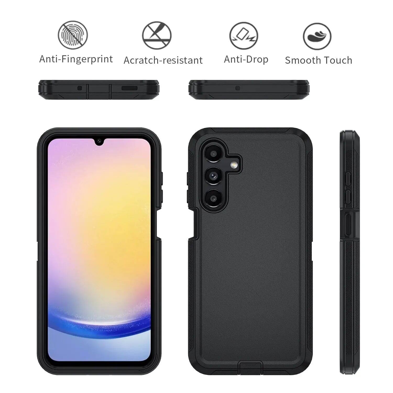 Anti-Fingerprint  
Anti-Scratch  
Anti-Drop  
Smooth Touch