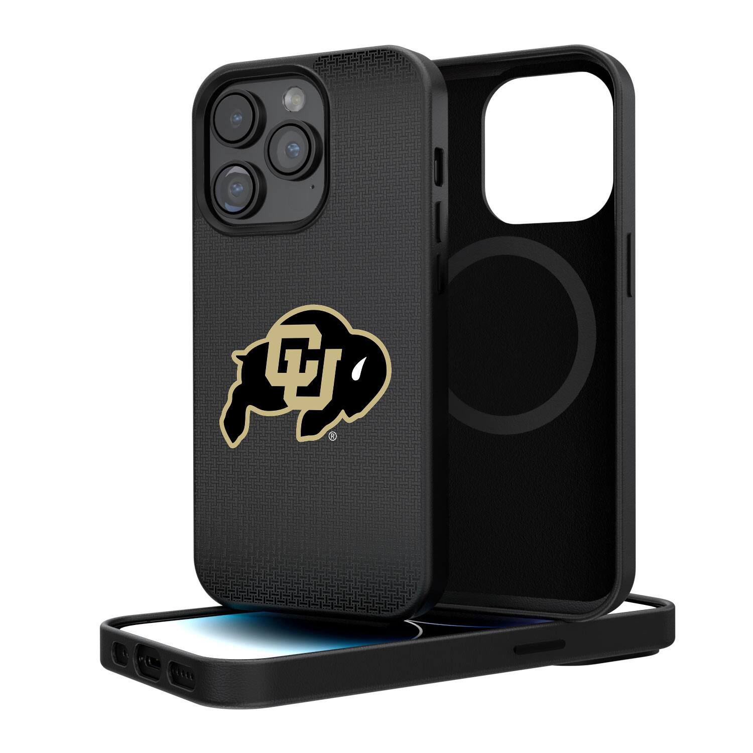 Keyscaper - NCAA - Colorado Buffaloes Linen Logo iPhone Magnetic Bump Case - 15 Pro Max - Black price history on PriceWatchPro