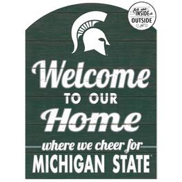 Jardine - Michigan State Spartans 16'' x 22'' Marquee Sign - Green