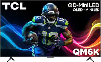 85" Class QM6K Series 4K UHD HDR QD Mini LED Smart TV with Google TV (2025)