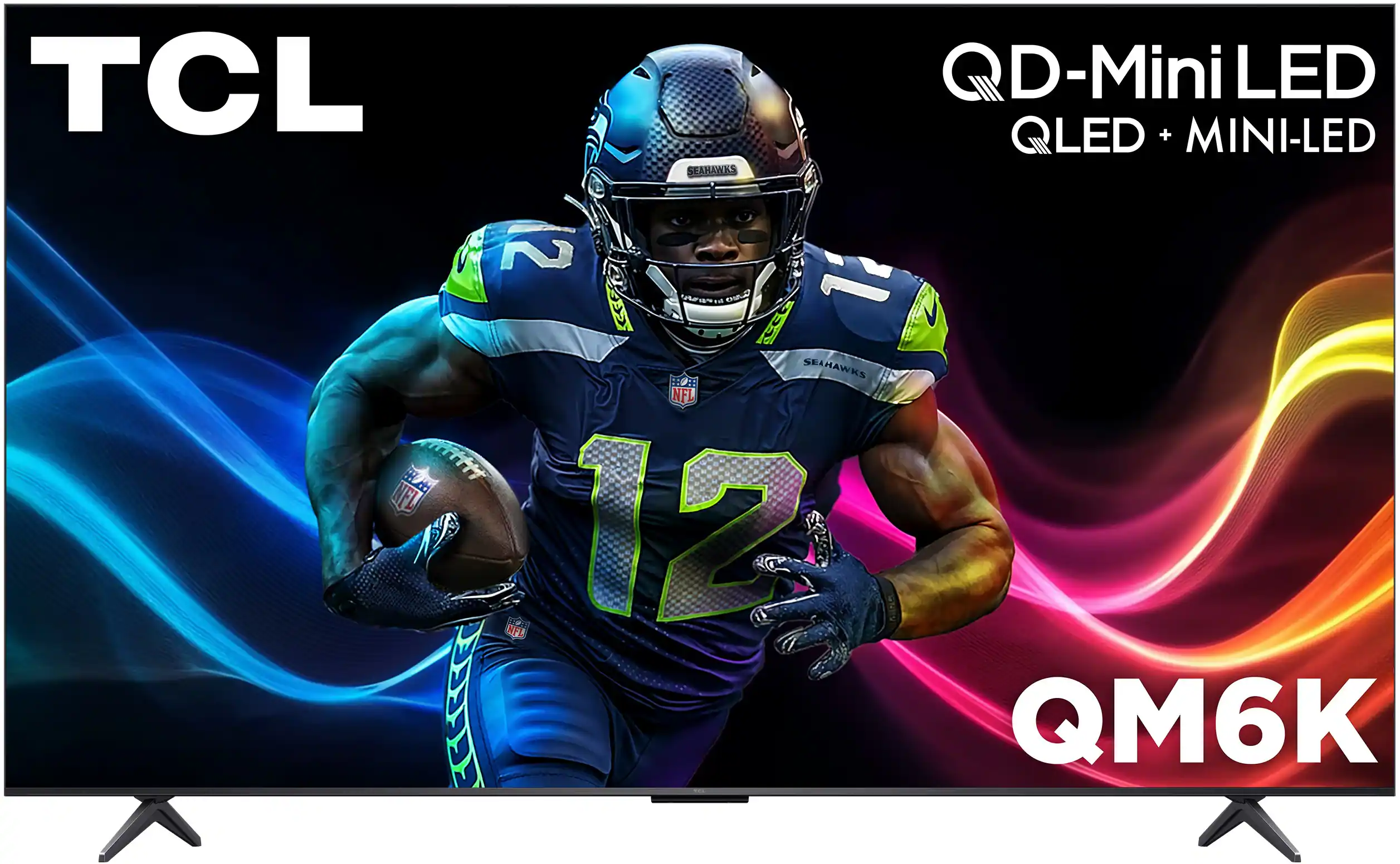 TCL QD-Mini LED QLED + MINI-LED QM6K SEAHAWKS NFL 12