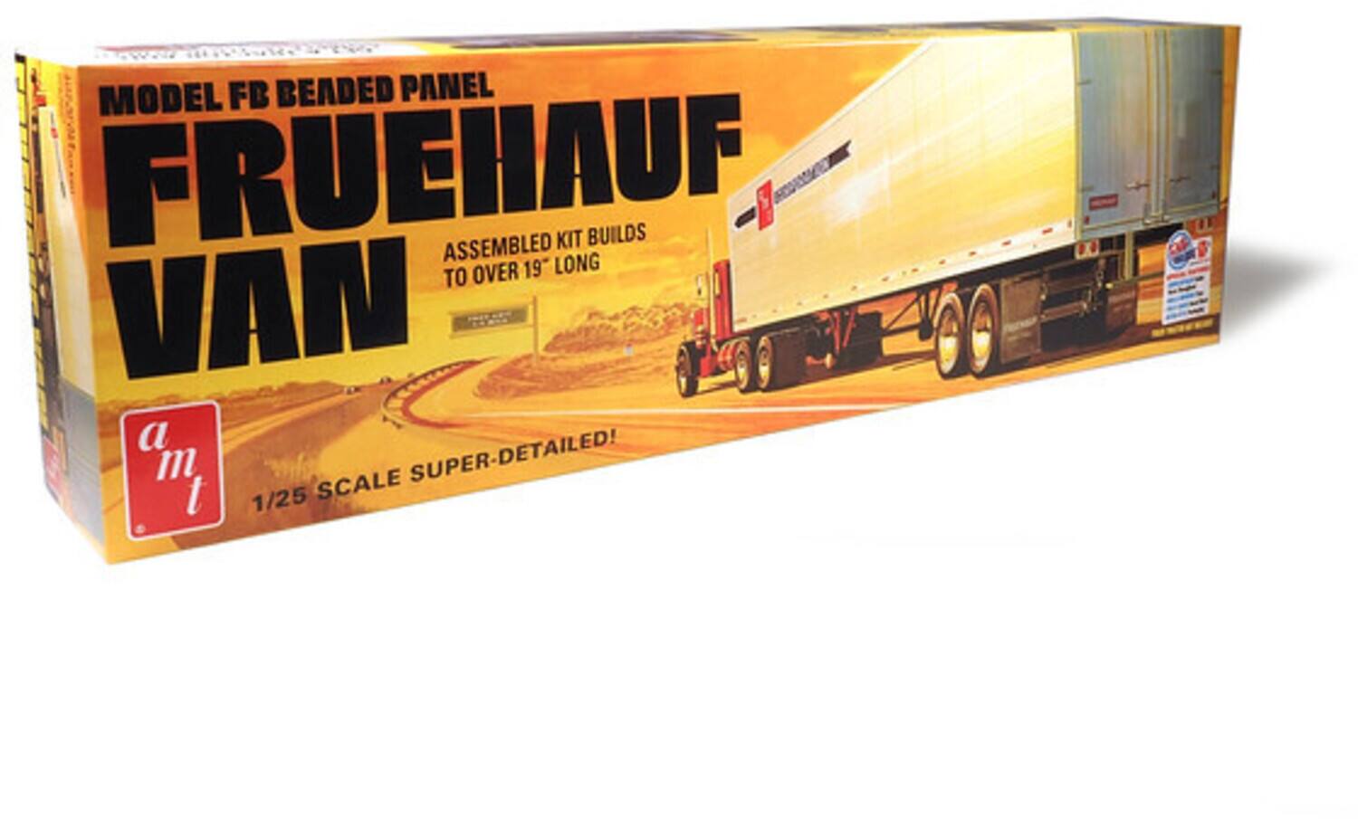 MODEL FB BEADED PANEL  
FRUEHAUF VAN  
ASSEMBLED KIT BUILDS TO OVER 19" LONG  
1/25 SCALE SUPER-DETAILED!