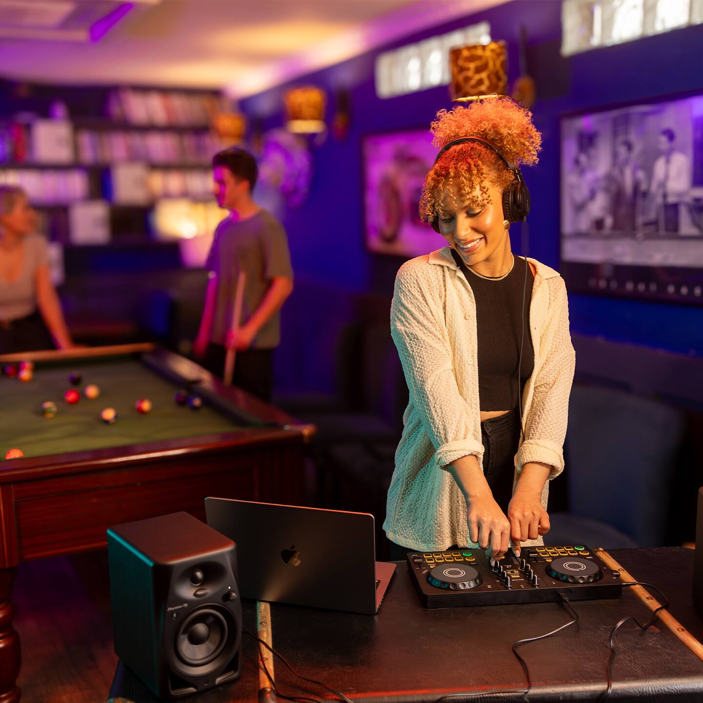 Alt View 2. Pioneer DJ - 2-Channel DJ Controller with Smart Mixing Features.