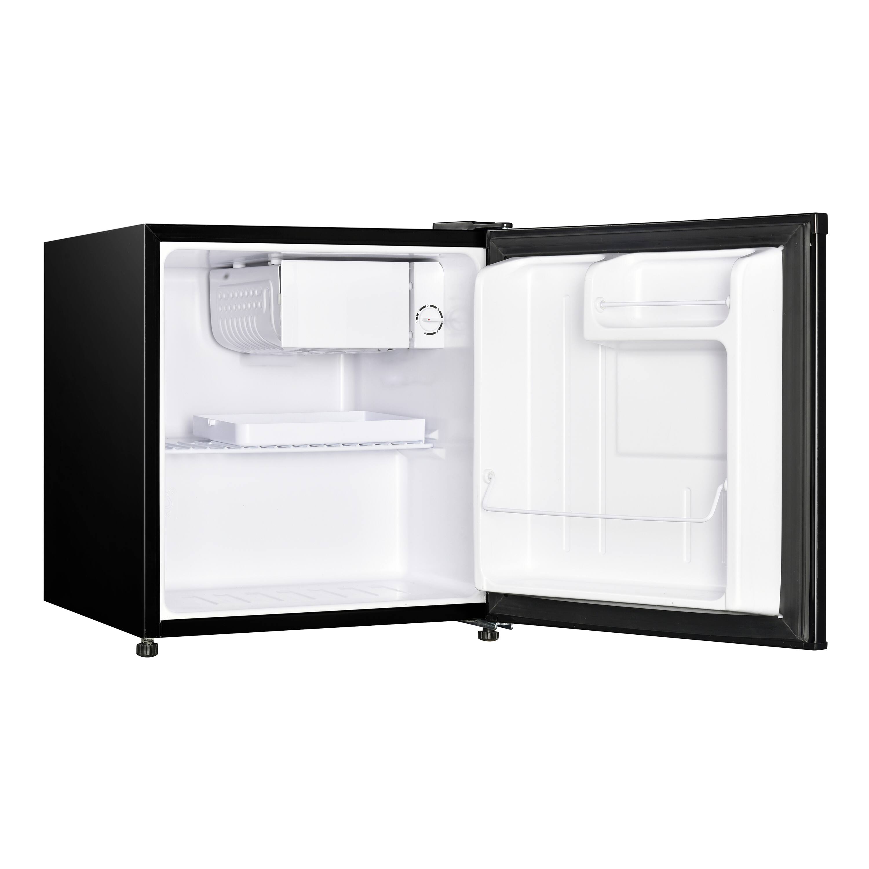 Alt View 6. Magic Chef - Magic Chef MCR170BE Mini Refrigerator with Freezer Shelf, 1.7 Cubic Feet, Black - Black.