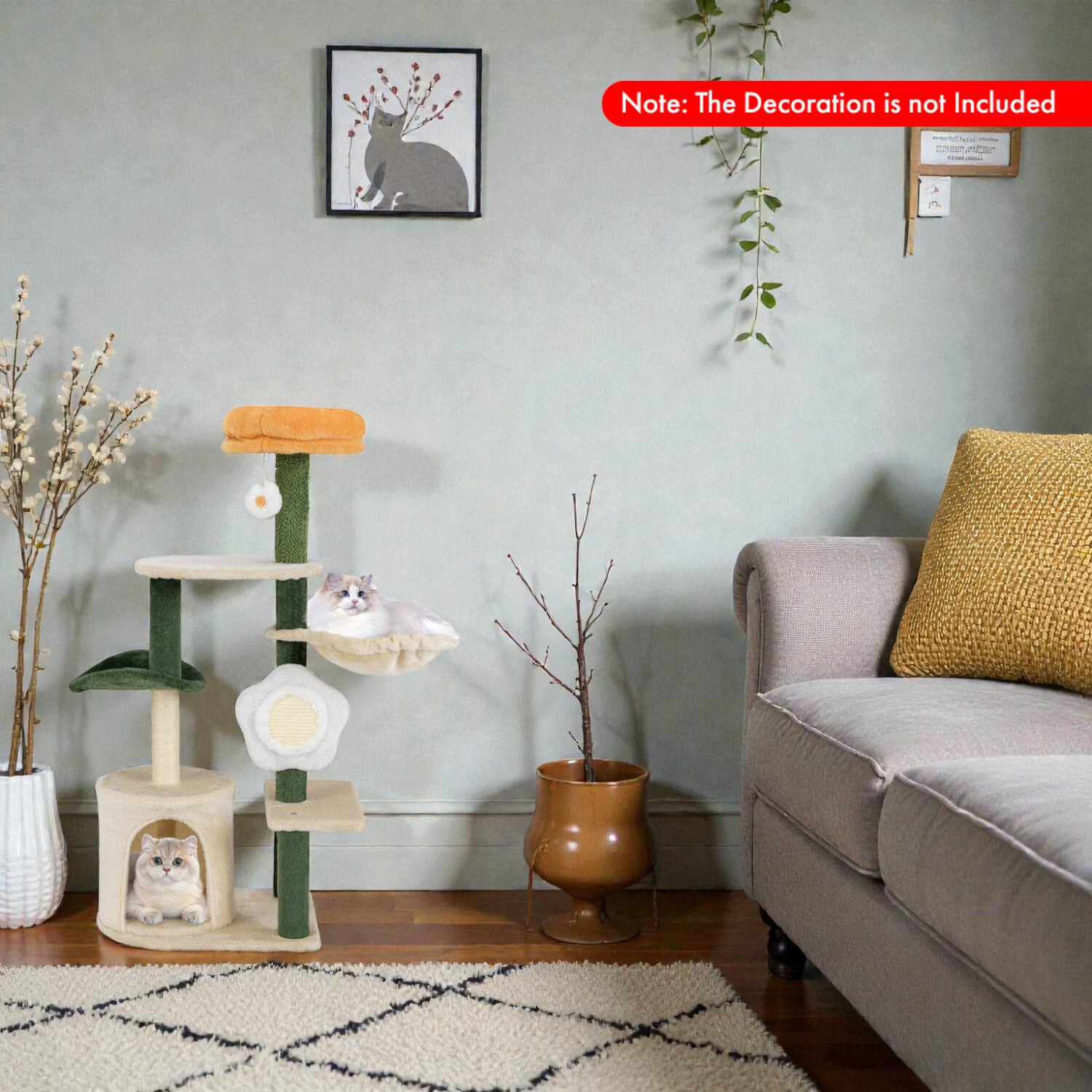 Note: The Decoration is not Included