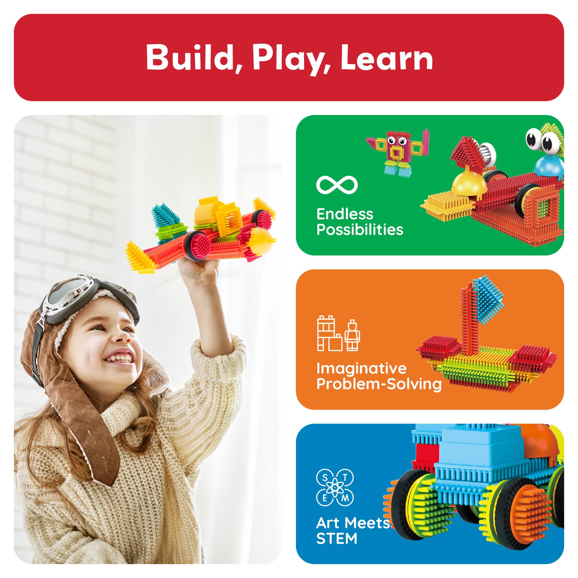 Build, Play, Learn

Endless Possibilities

Imaginative Problem-Solving

Art Meets STEM