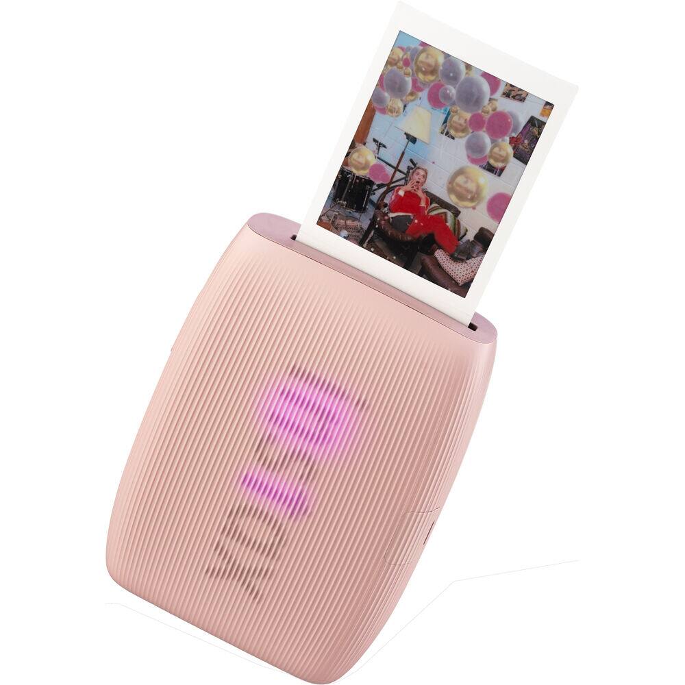 Alt View 1. Fujifilm - FUJIFILM INSTAX MINI LINK 3 Smartphone Printer (Rose Pink) + 40 Instant Film - Rose Pink.