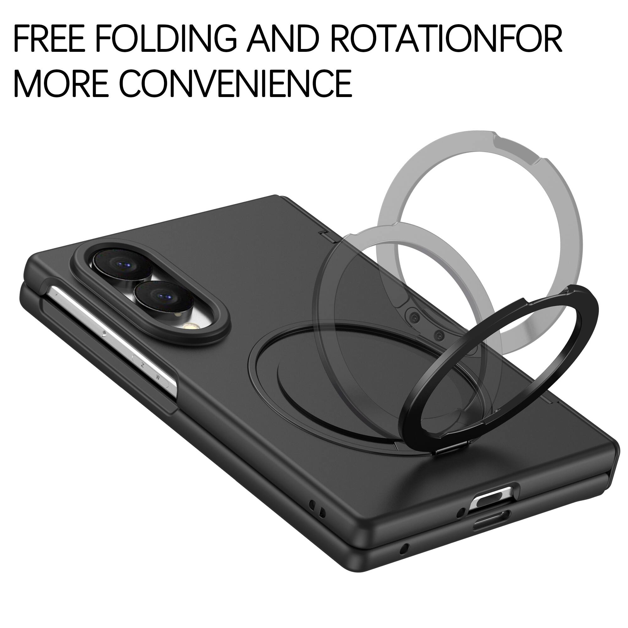 FREE FOLDING AND ROTATION FOR MORE CONVENIENCE