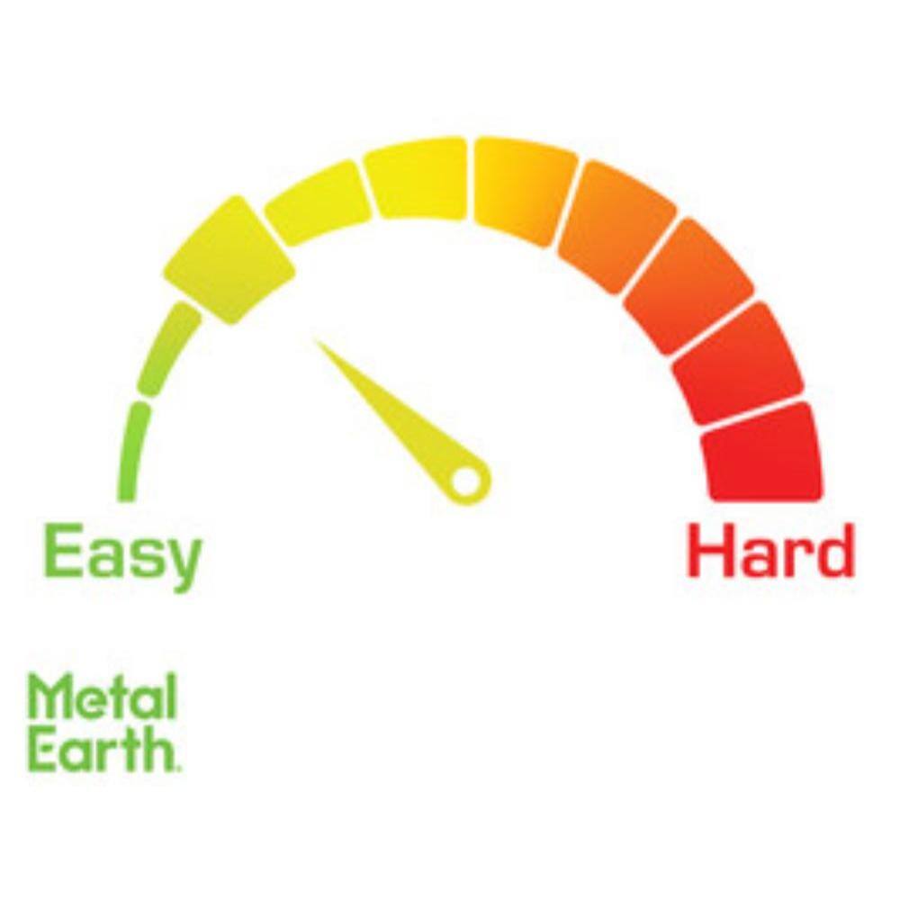 Easy  
Metal Earth  
Hard