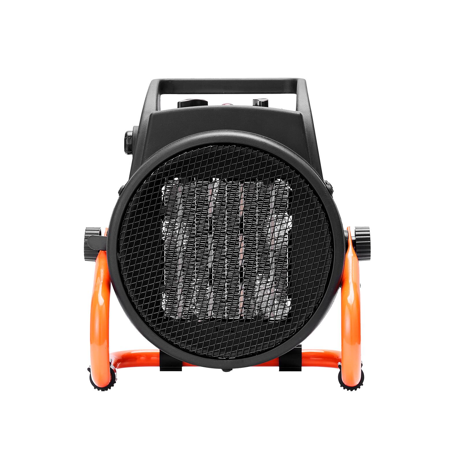 Alt View 5. VEVOR - Greenhouse Heater, 1500W PTC Fast Heating with Overheat Protection, 3-Speed Setting Small Grow Tent Heater - Orange;Black.