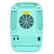 Alt View 3. Copeland - EFC-5001 Portable XL Mini Fridge Cooler for 12 Cans, 8L Capacity - Turquoise.