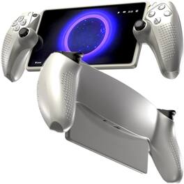 RomeTech - Silicone Case Anti-Slip for PS5 Playstation Portal Remote Player - White