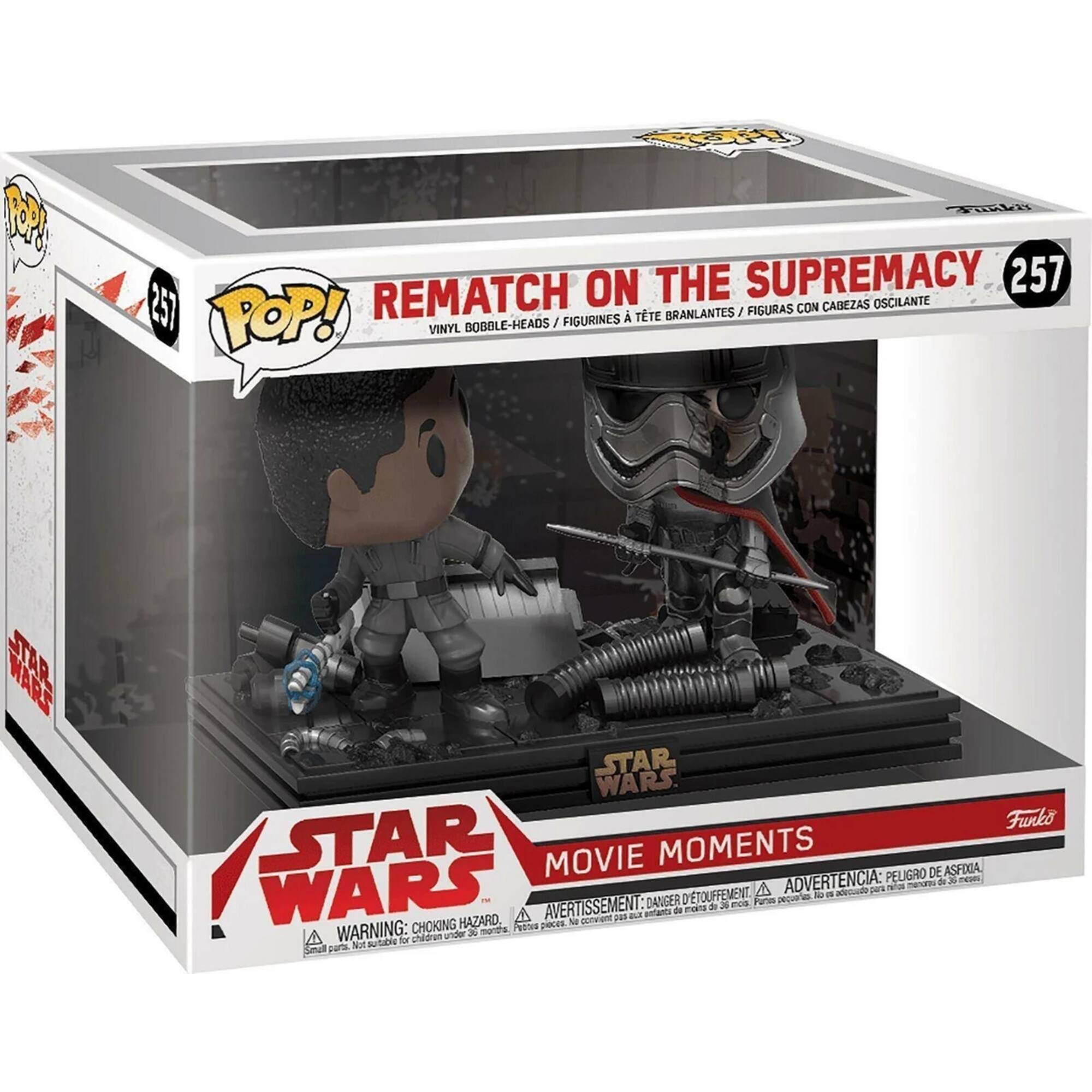 Funko - Pop Star Wars: Rematch on the Supremacy 6-Inch Vinyl Figures #257 - Gray