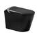 Front. Ecooso - Smart Toilet with Bidet Built In, Auto Open/Close Seat, Foot Sensor, LED Display,Night Light, Warm Water & Dryer - Matte Black.