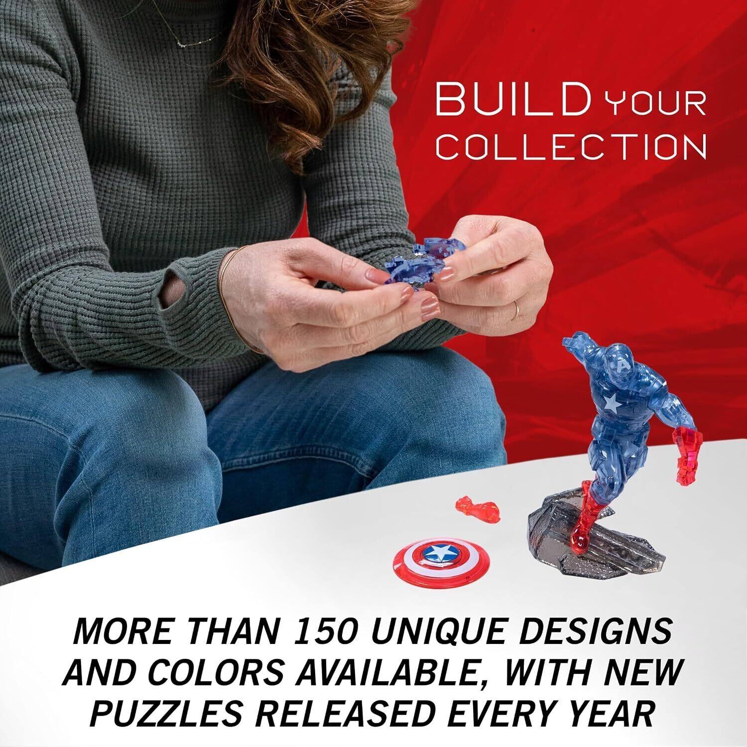 BUILD YOUR COLLECTION

MORE THAN 150 UNIQUE DESIGNS AND COLORS AVAILABLE, WITH NEW PUZZLES RELEASED EVERY YEAR