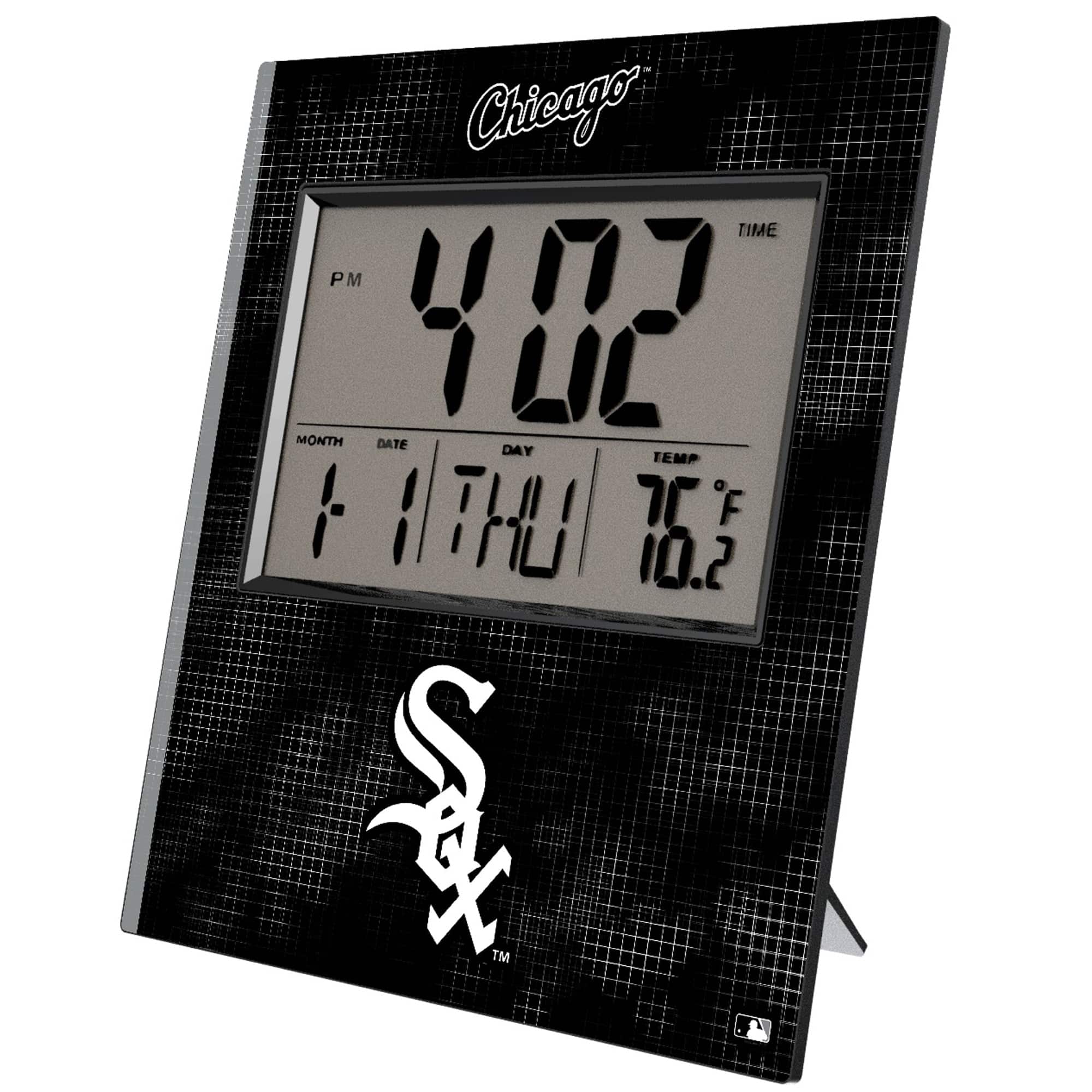 Keyscaper - Chicago White Sox Digital Desk Clock - Multicolor