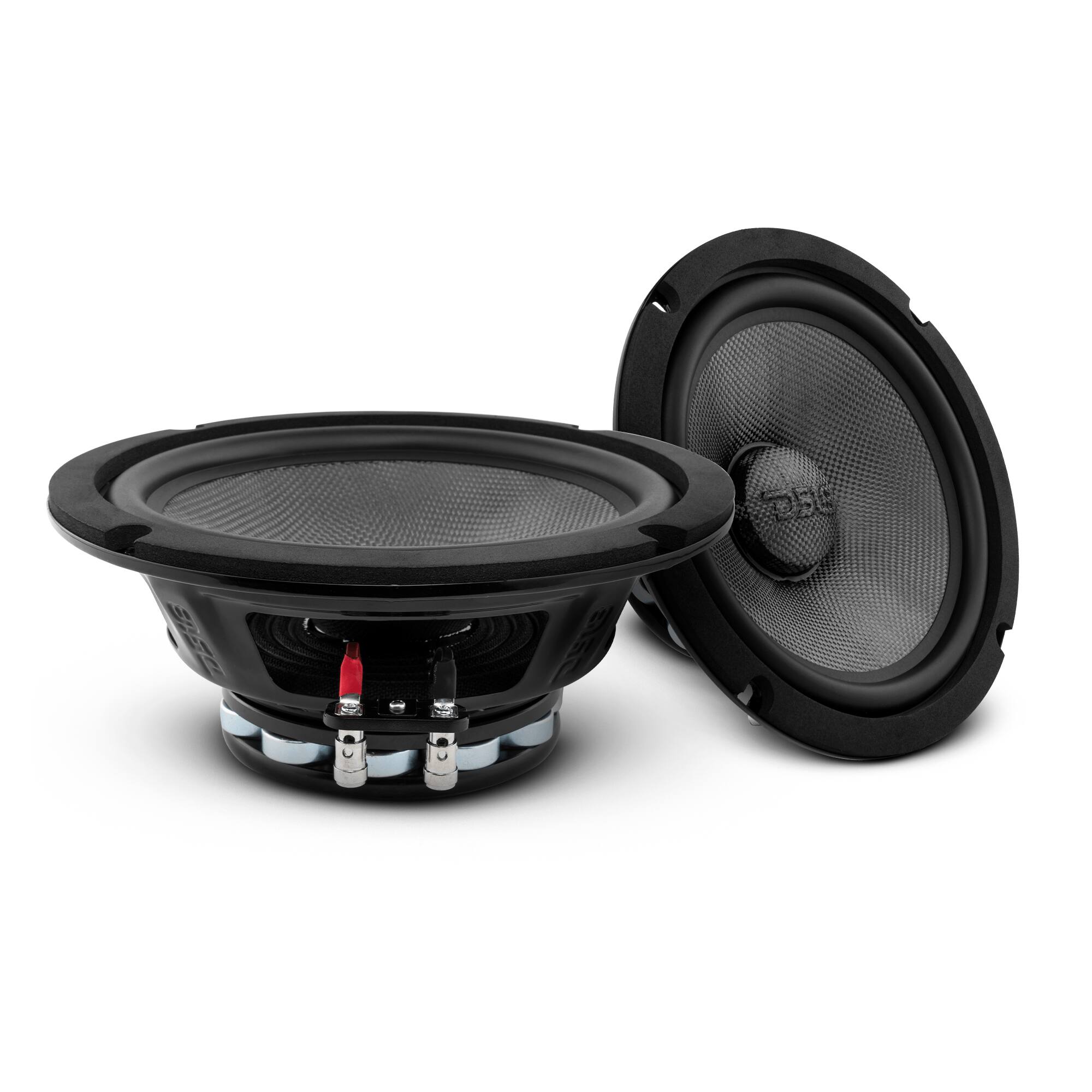 Alt View 1. DS18 Audio - PRO-CF 8" Neodymium Mid-Bass Loudspeaker, 300W RMS 2-Ohm.
