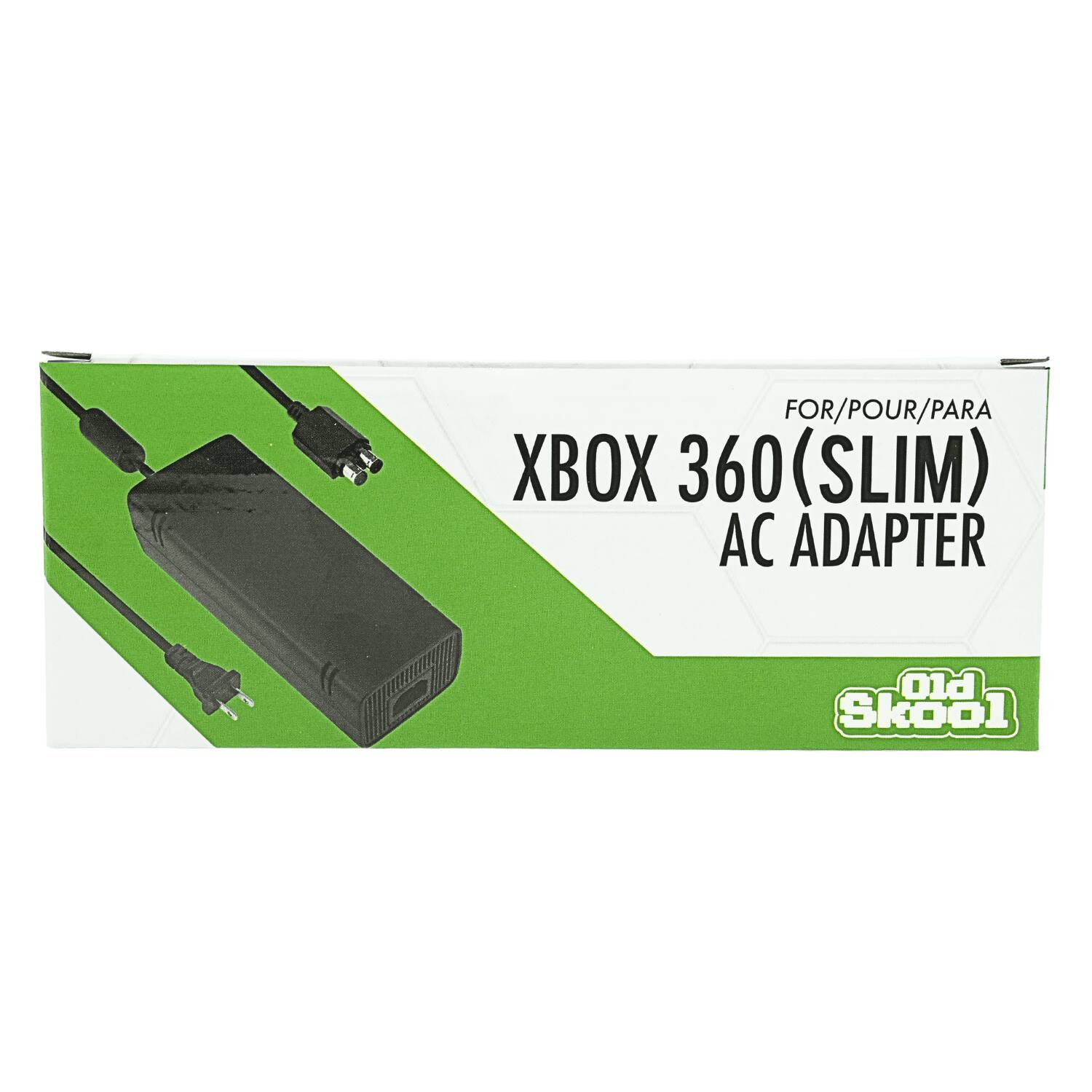 Old Skool - Xbox 360 Slim AC Adapter - Black