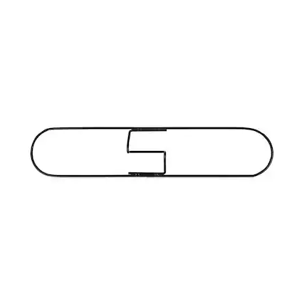 Front. Boardwalk - Boardwalk Clip-On Dust Mop Frame, 24w x 5d, Zinc Plated.
