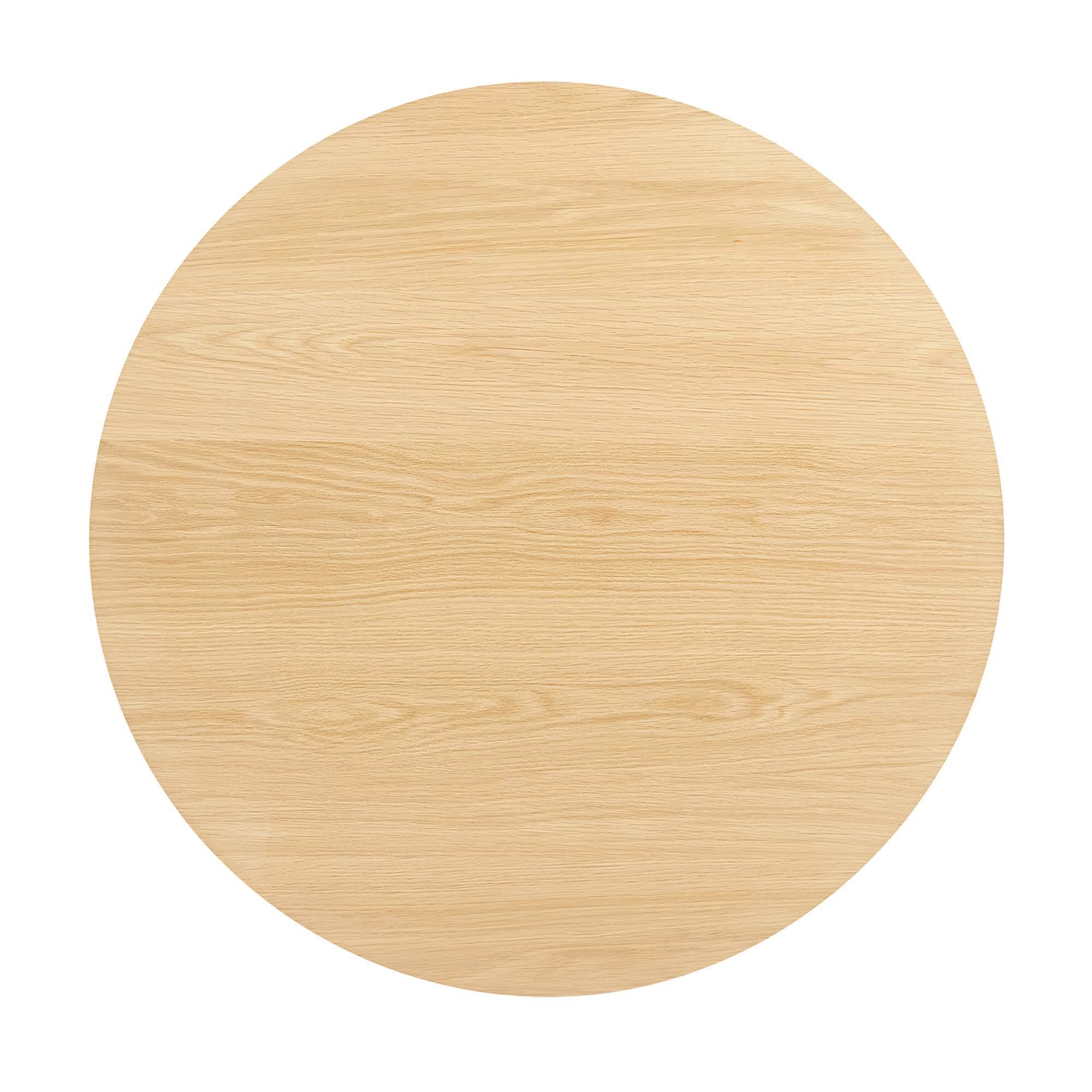 Alt View 4. Modway - Vision 35" Round Dining Table by Modway - Oak.