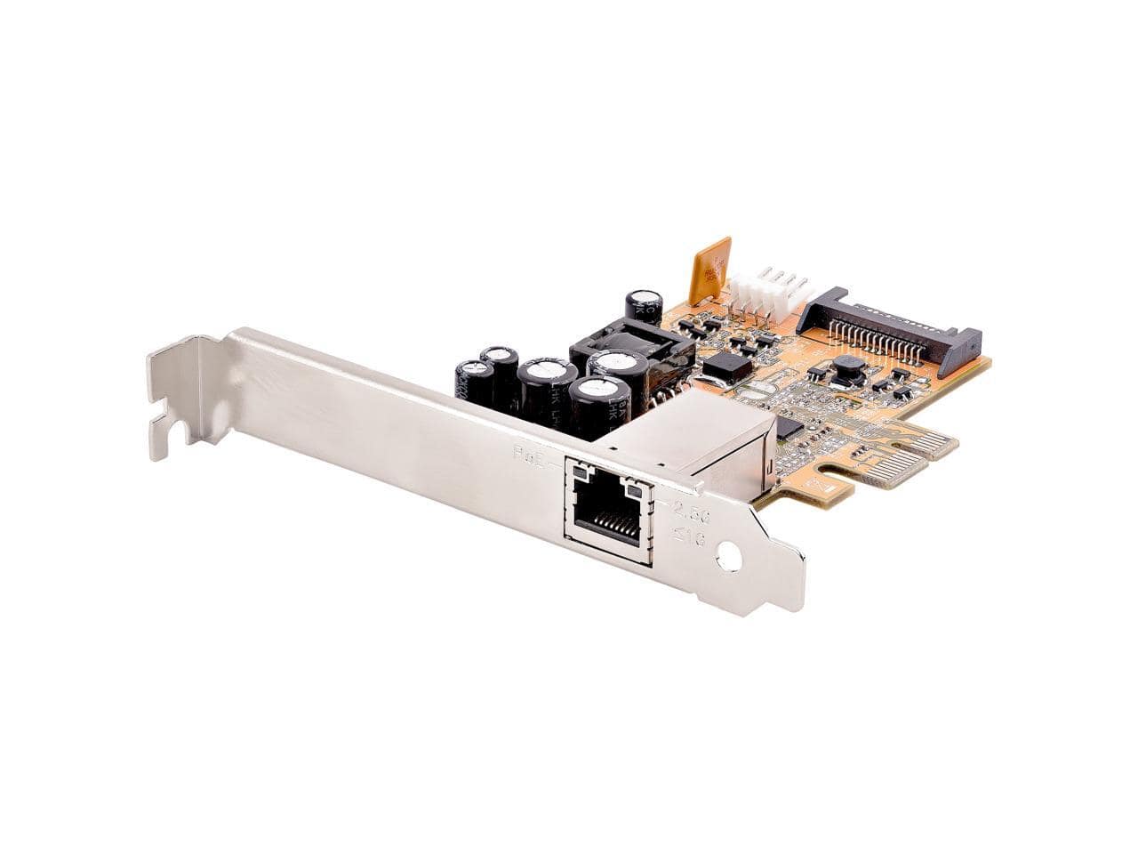 StarTech.com - 1-Port 2.5Gbps PCIe PoE NIC, 30W 802.3at, RJ45 for Desktop/Server ST1000PEXPSE