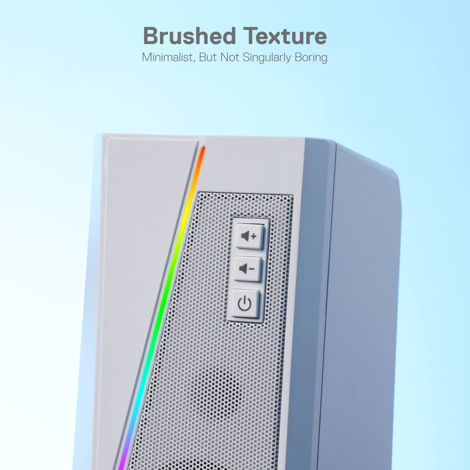 Brushed Texture Minimalist, But Not Singularly Boring