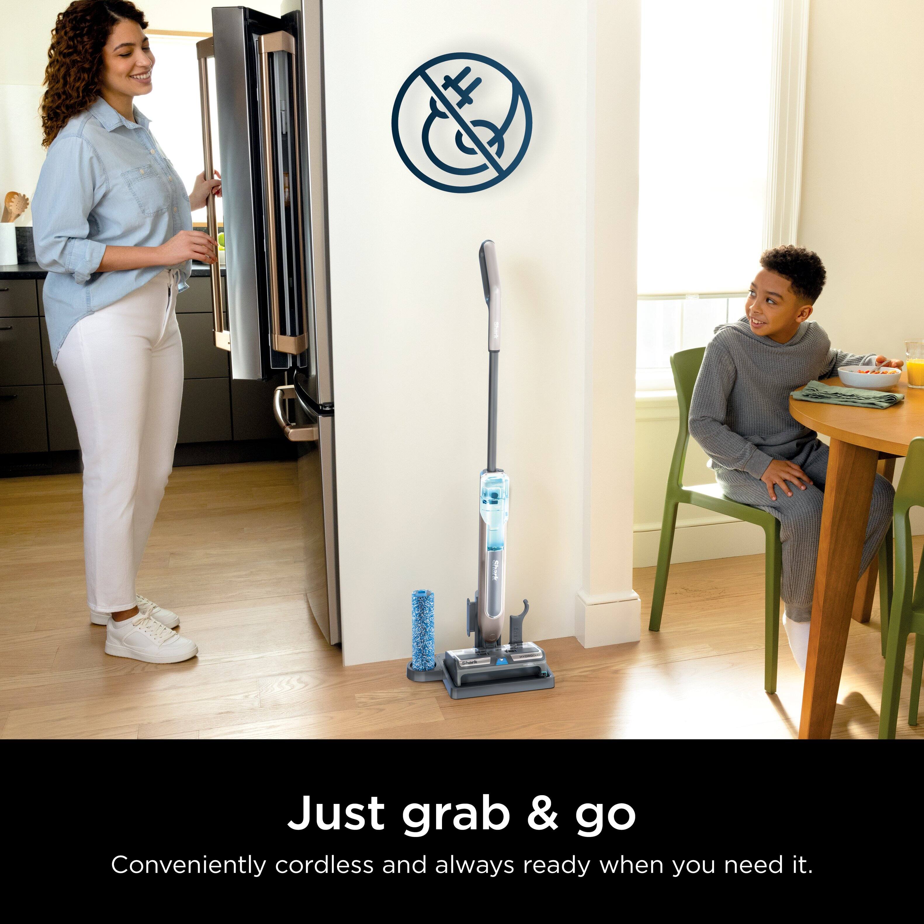 "Just grab & go: Conveniently cordless and always ready when you need it."