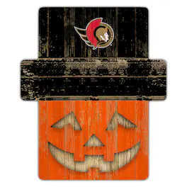 Fan Creations - Ottawa Senators 12" x 12" Jack-O-Lantern Display - Orange