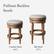 Pullman Backless Stools
Counter Stool (26")
Bar Stool (31")