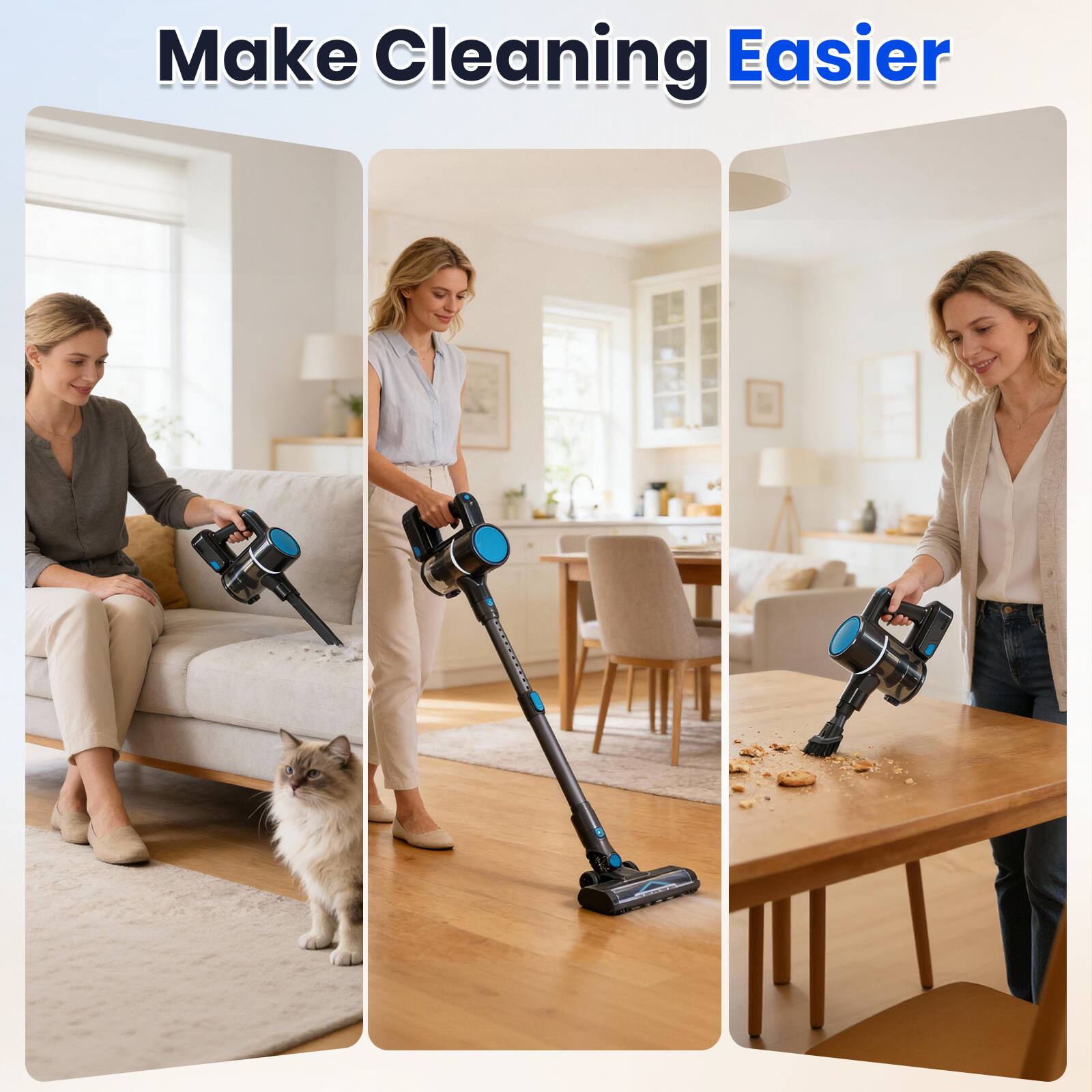 Make Cleaning Easier