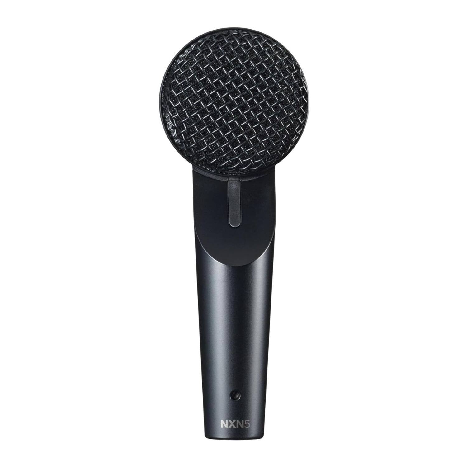 Left. Shure - Shure Nexadyne 5 Black Dynamic Supercardioid Guitar Amp Microphone.
