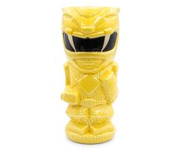 Geeki Tikis Power Rangers Ranger Ceramic Mug | Holds 15 Ounces - Yellow