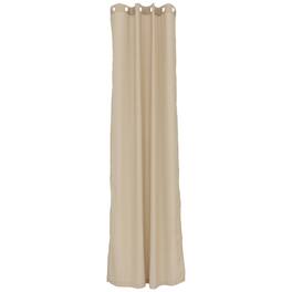 Sunnydaze - Indoor and Outdoor Curtain Panel - 52 in x 120 in - Beige