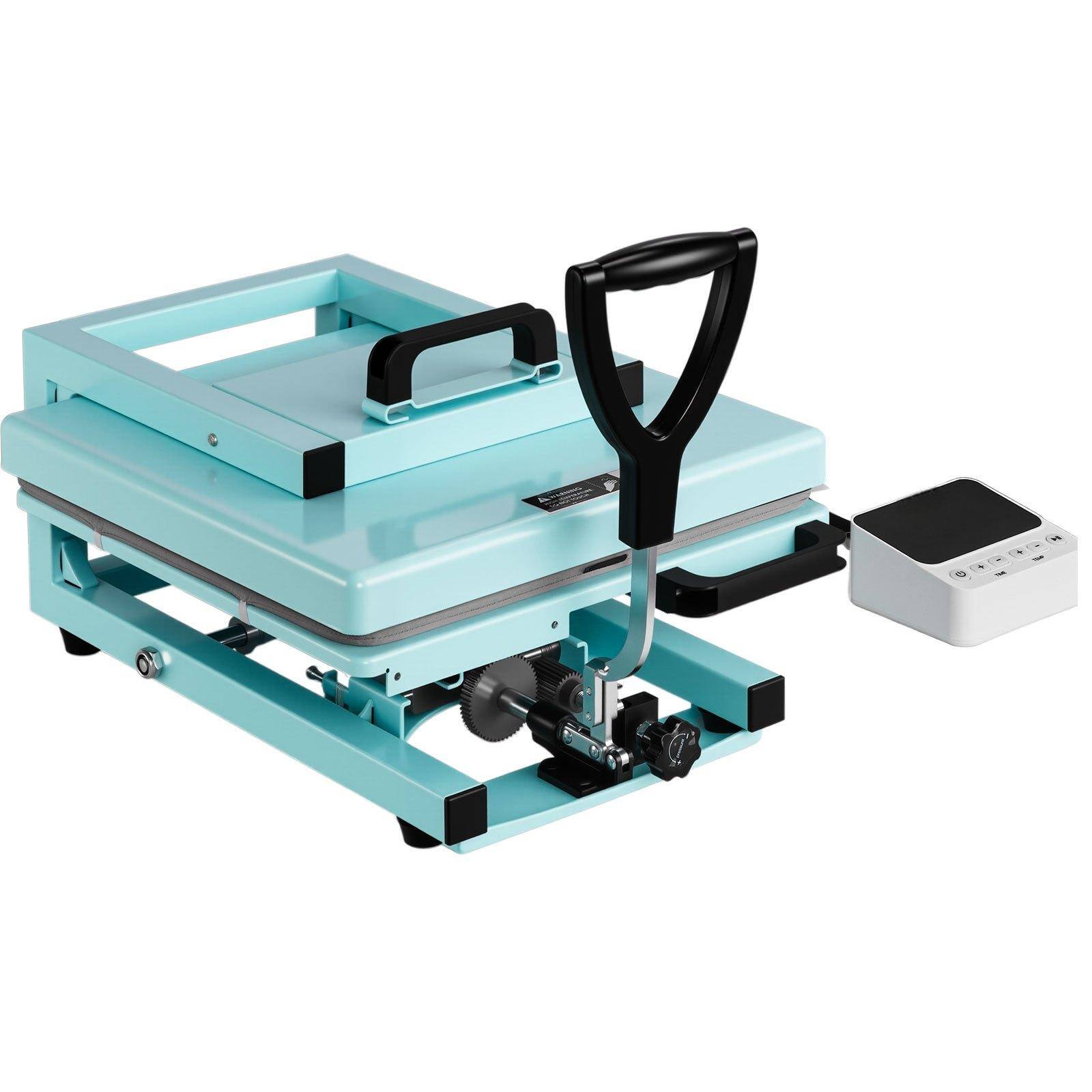 Alt View 10. Glintex - 15"x15" Hybrid Heat Press, 5-in-1 Multifunction, Fast Even Heating, Easy Controls for T-Shirts/Tumblers/Caps/Plates.