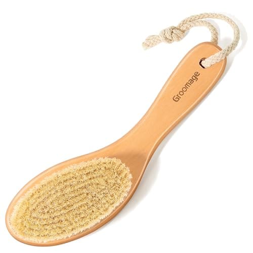 Vulpecula Spade - Dry Brush for Body, Natural Bristle Dry Exfoliating Body Brush for Skin Care, Cellulite, Lymphatic Drainage