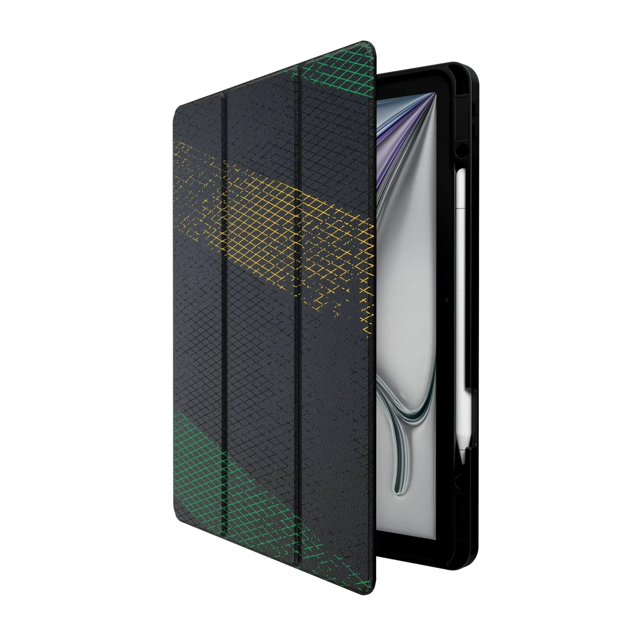 Angle. Keyscaper - WWE Steel Tablet Case for Apple iPad - Apple iPad Pro 11in (M4) - Eddie Guerrero.