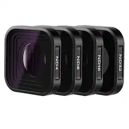 Neewer - GoPro Hero 13/12/11/10/9 ND Filter Set, ND4-32, 4 Filters, Optical Glass, Slim Frame