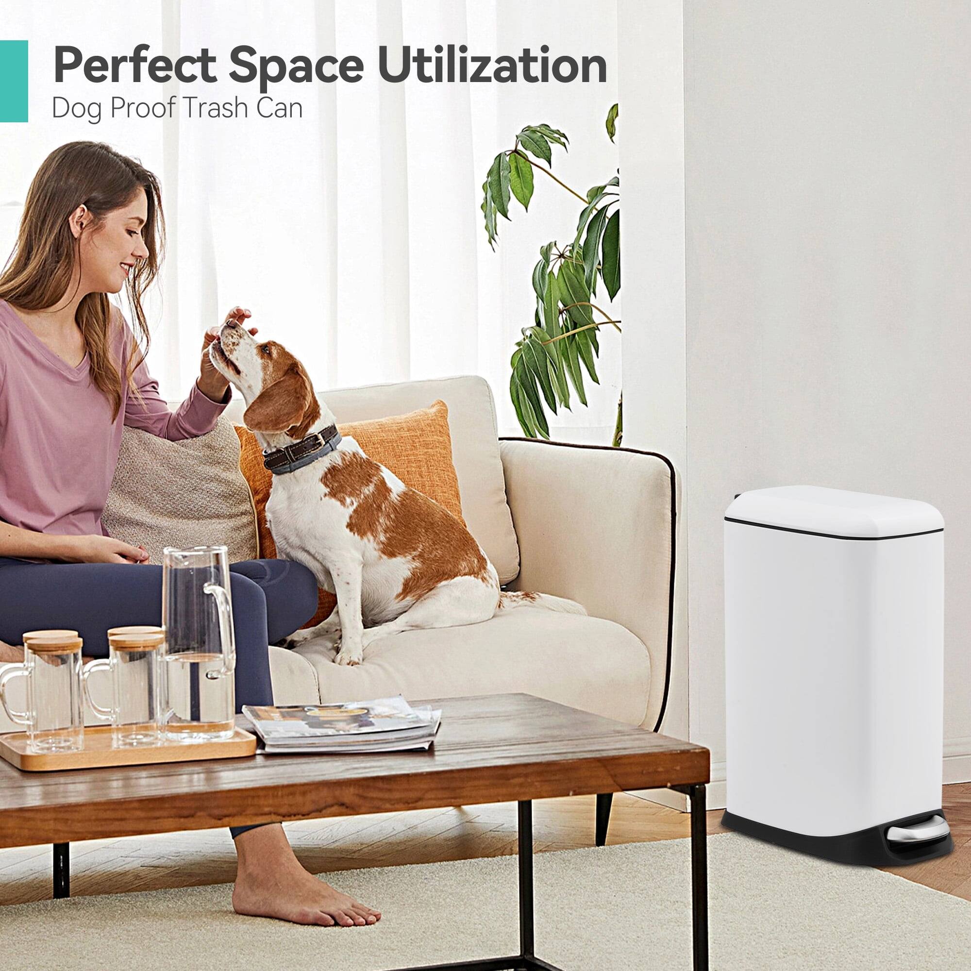 Perfect Space Utilization  
Dog Proof Trash Can