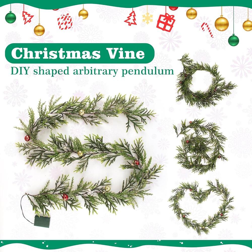 Christmas Vine  
DIY shaped arbitrary pendulum