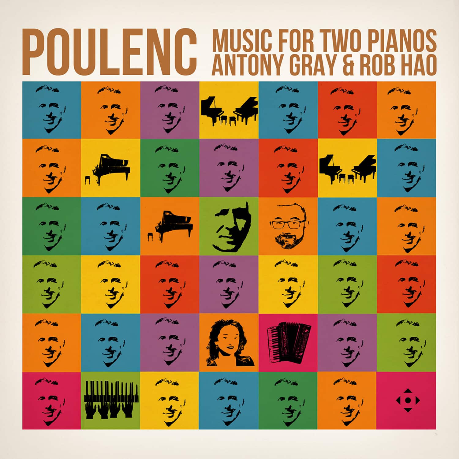 Antony Gray - Poulenc: Music for Two Pianos   - COMPACT DISCS [CD] price history on PriceWatchPro